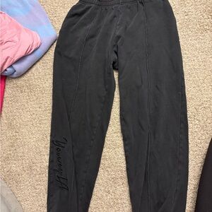 YoungLA Black Women’s Jogger Sweatpants